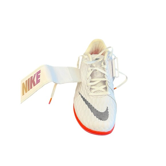 Nike White and Neon Red Athletic Shoes - Picture 12 of 16